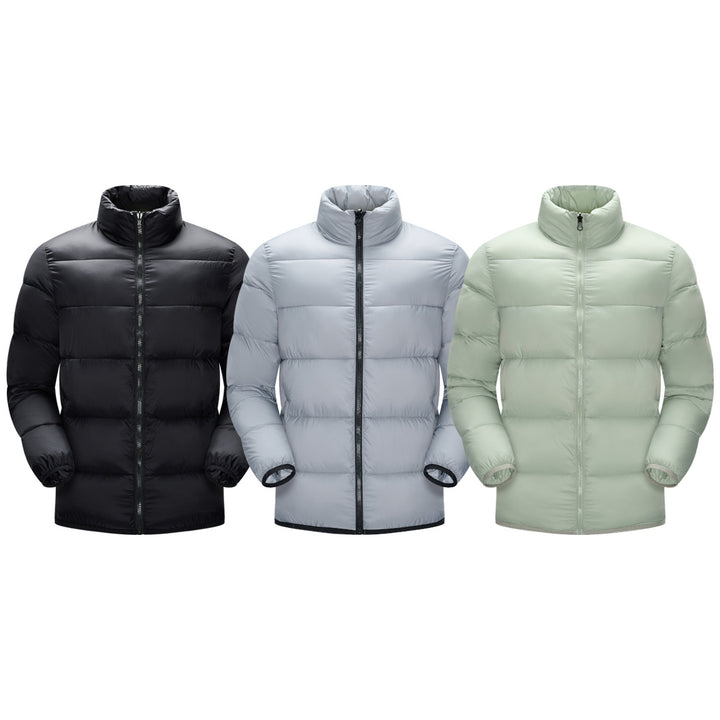 Herren Gepolsterte Steppjacke mit hohem Stehkragen und thermischer Isolierung Echo Archiv