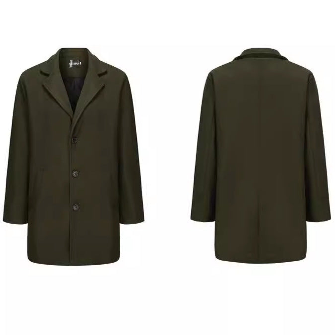 Herren eleganter Wollmantel Echoarchiv