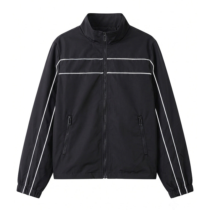 Herren Sportliche Übergangsjacke mit reflektierenden Streifen Echo Archiv
