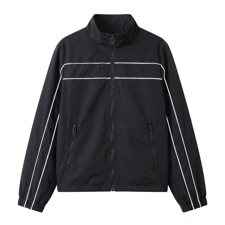 Herren Sportliche Übergangsjacke mit reflektierenden Streifen Echo Archiv