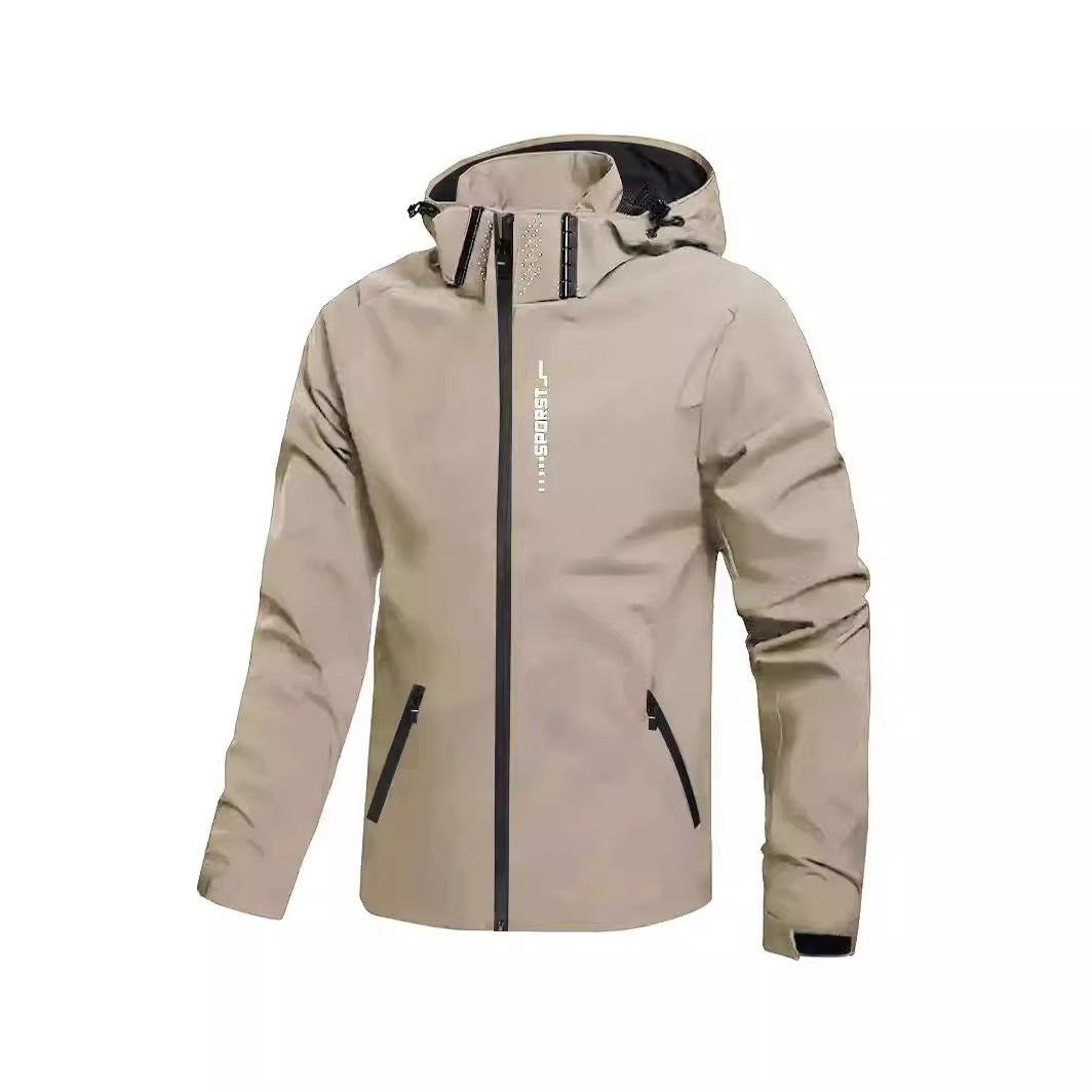 Herren Wetterfeste Sportjacke Echo Archiv