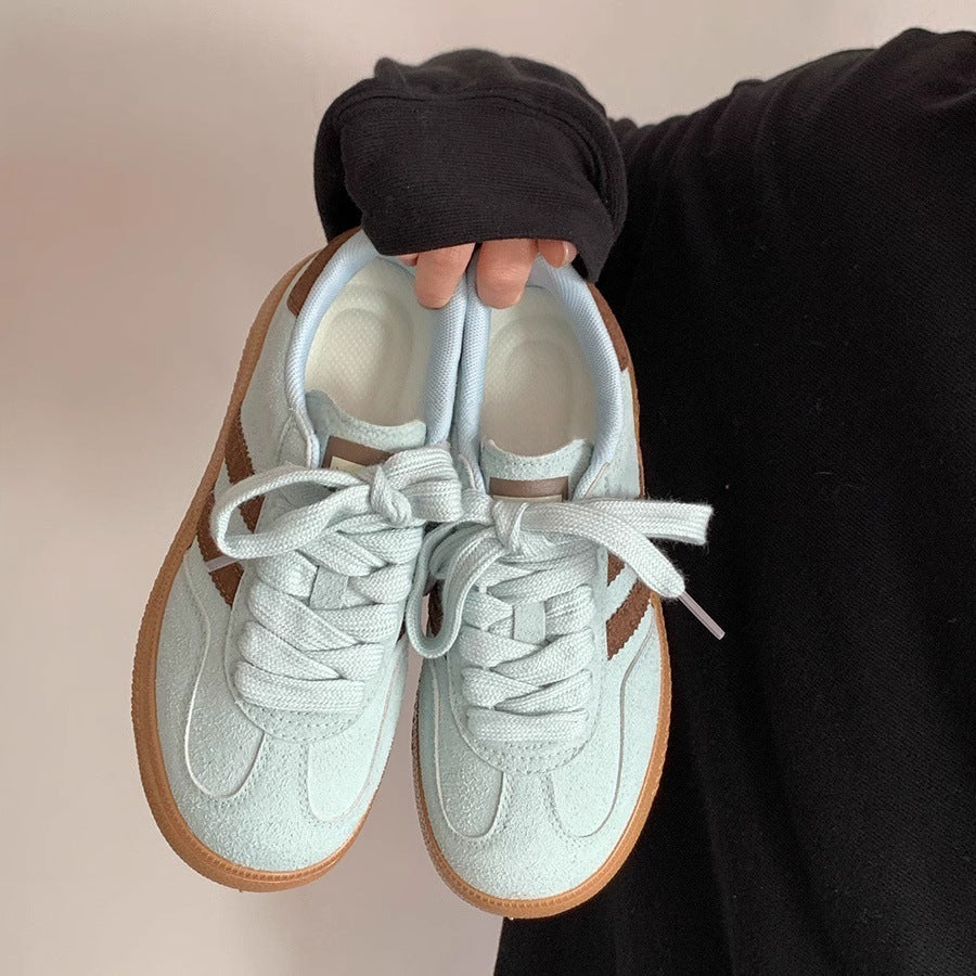 Damen Sneakers mit weichem Obermaterial und trendigen Farbakzenten Echo Archiv