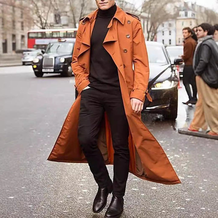 Herren klassischer Trenchcoat – Marzano