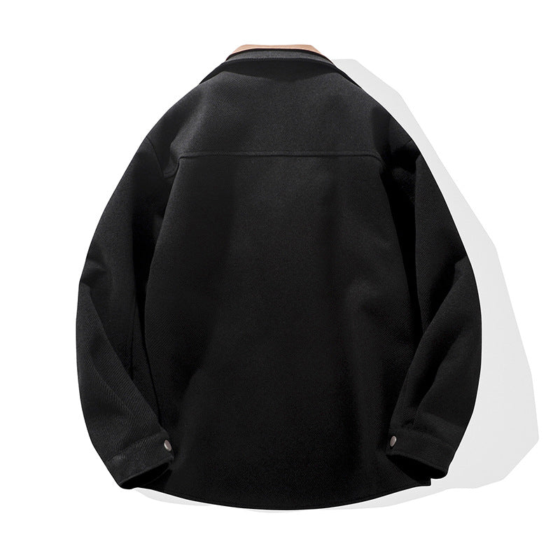 Herren trendige Übergangsjacke mit zwei praktischen Taschen Echoarchiv