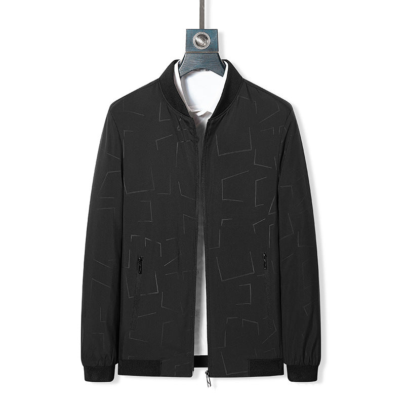 Herren modische Übergangsjacke mit innovativem Design Echoarchiv
