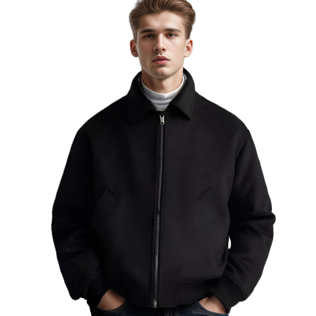 Herren Fleecejacke im sportlichen Stil mit praktischem Reißverschluss und seitlichen Taschen Echoarchiv