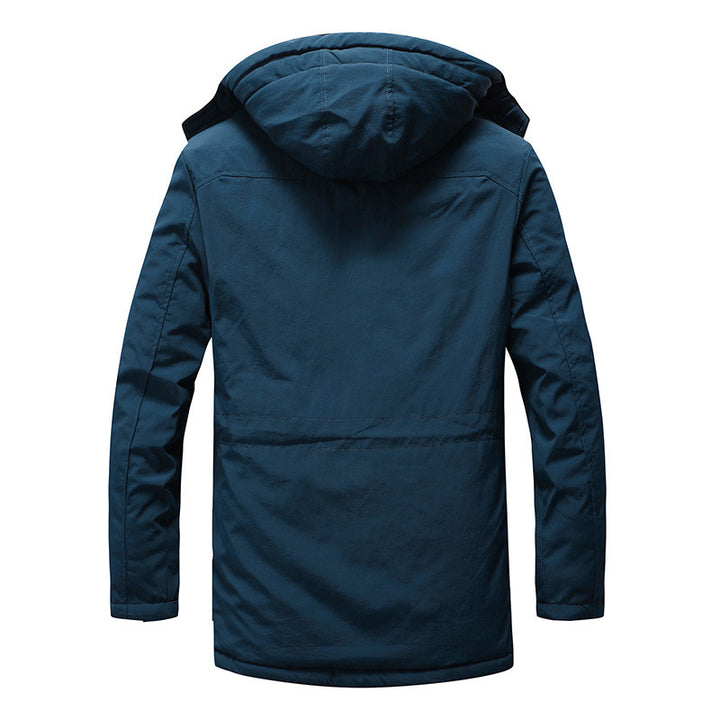 Herren Militärisch inspirierter Parka mit Sherpa-Innenfutter und Utility-Taschen Echo Archiv