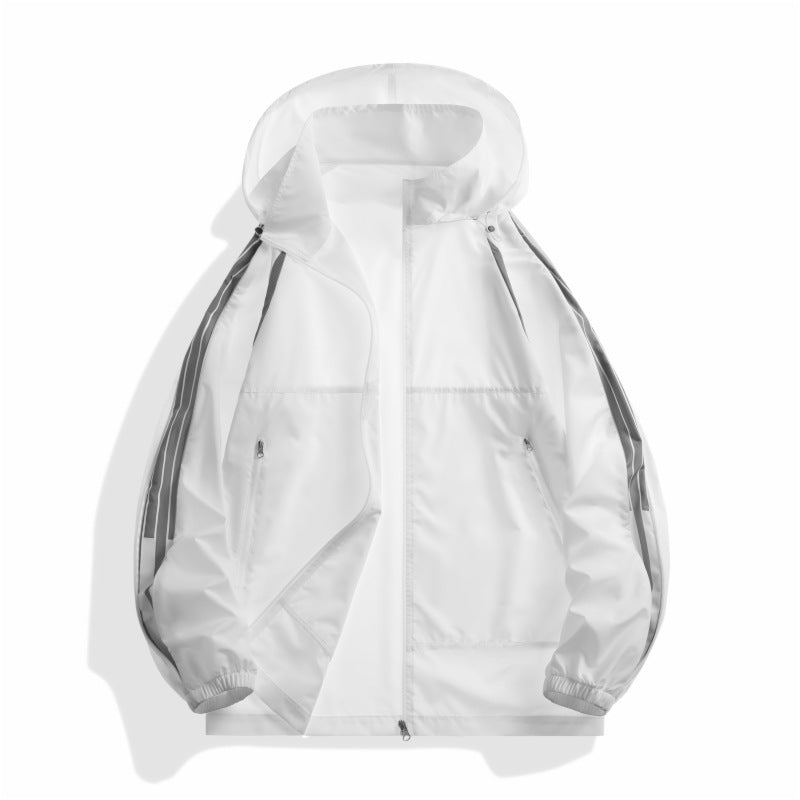 Herren Sportliche Übergangsjacke mit funktionalen Reißverschlusstaschen Echoarchiv