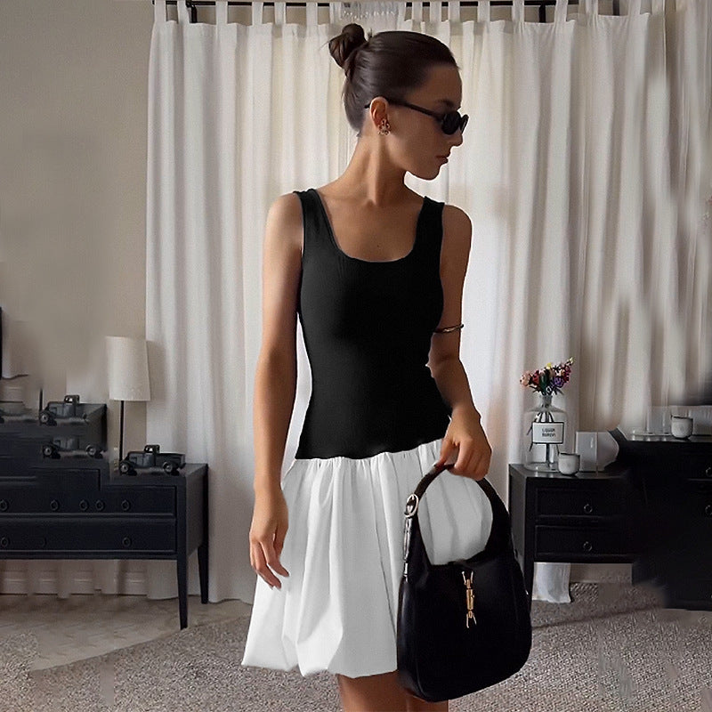Damen Sportives Mini-Kleid mit lässigem Schnitt und voluminösem Rock Echo Archiv