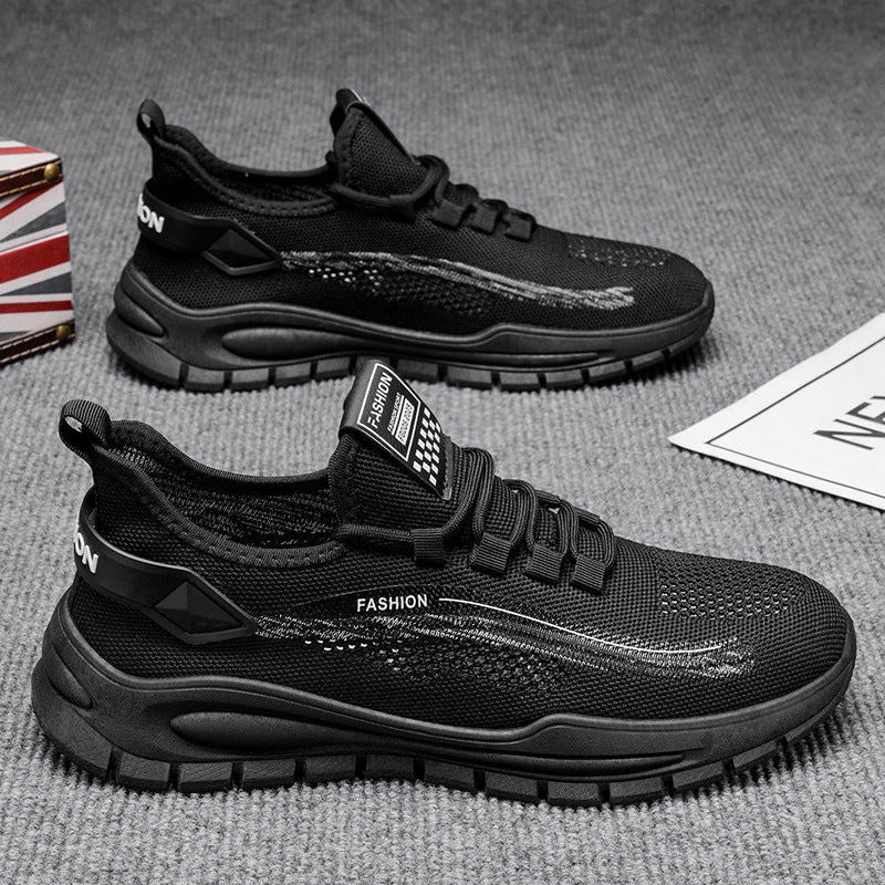Damen Sportliche Sneakers mit atmungsaktivem Mesh-Obermaterial und rutschfester Sohle Echo Archiv