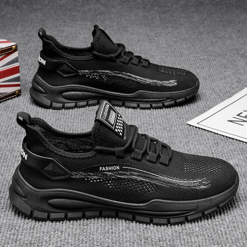 Damen Sportliche Sneakers mit atmungsaktivem Mesh-Obermaterial und rutschfester Sohle Echo Archiv