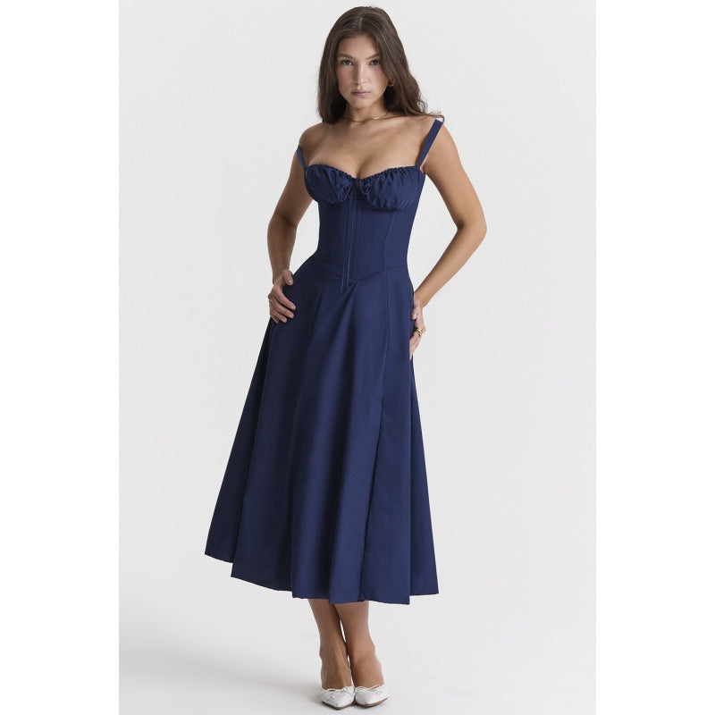 Damen Maxikleid mit floralem Design und elegantem Schlitz Echo Archiv
