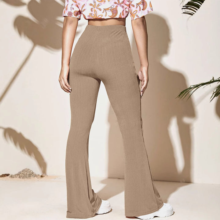 Damen Flared Strickhose Echo Archiv