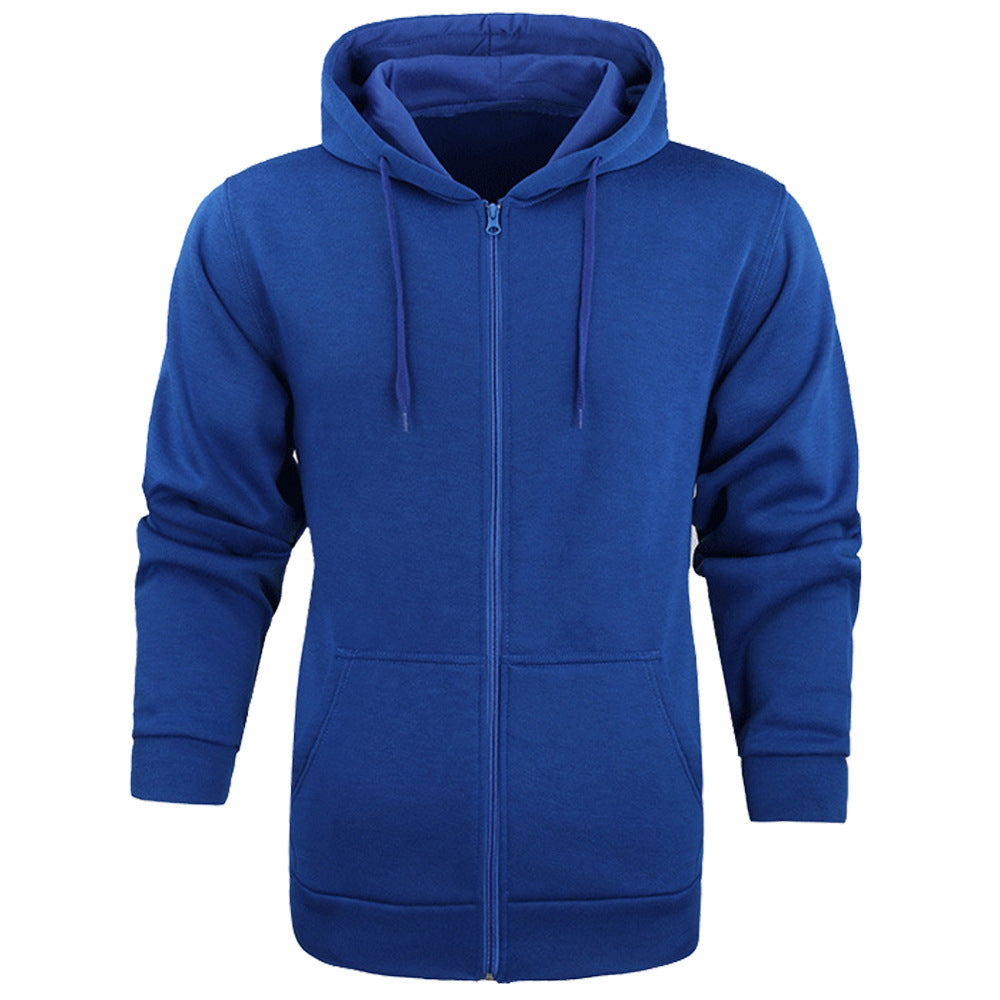 Herren Kapuzensweatshirt mit durchgehendem Reißverschluss und praktischen Taschen Echoarchiv
