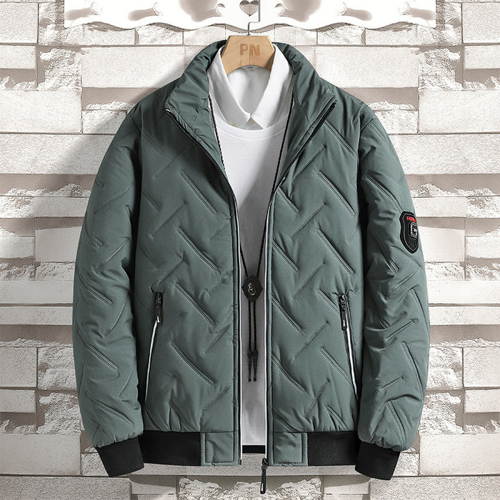 Herren Isolierte Steppjacke mit hochschließendem Kragen Echo Archiv
