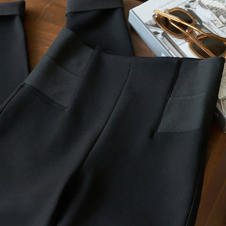 Damen Elegante und hoch taillierte Leggings Echoarchiv