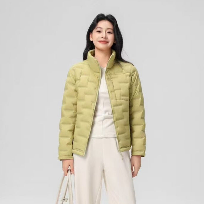 Damen Steppjacke mit hohem Kragen und Thermo-Isolierung Echoarchiv