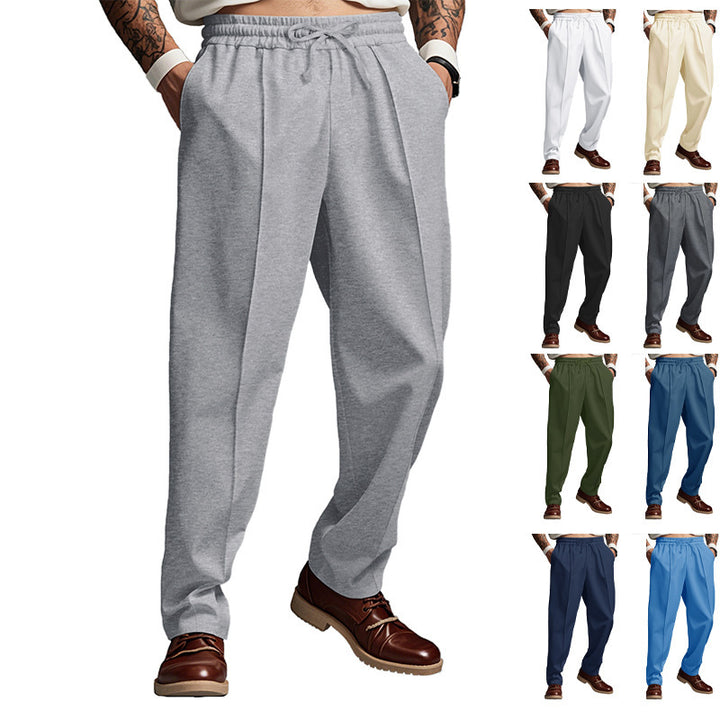 Herren Sportliche Jogginghose mit flexiblem Bund und seitlichen Eingrifftaschen Echoarchiv