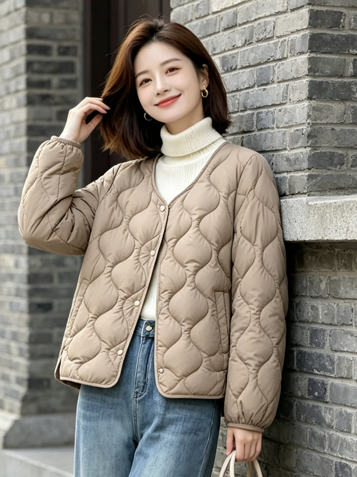Damen Trendige Steppjacke Echoarchiv
