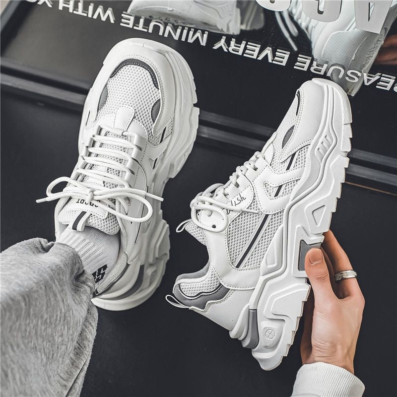 Damen Sportliche Chunky Sneakers mit atmungsaktiver Mesh-Oberfläche und stabiler Sohle Echo Archiv