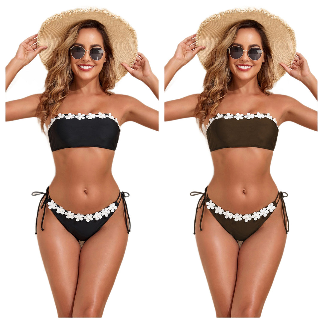Damen Bandeau-Bikini Set Echo Archiv