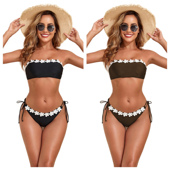 Damen Bandeau-Bikini Set Echo Archiv