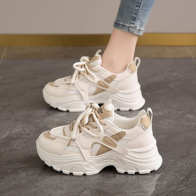 Damen Chunky Sneakers mit atmungsaktiven Mesh-Einsätzen und komfortabler Dämpfung Echo Archiv