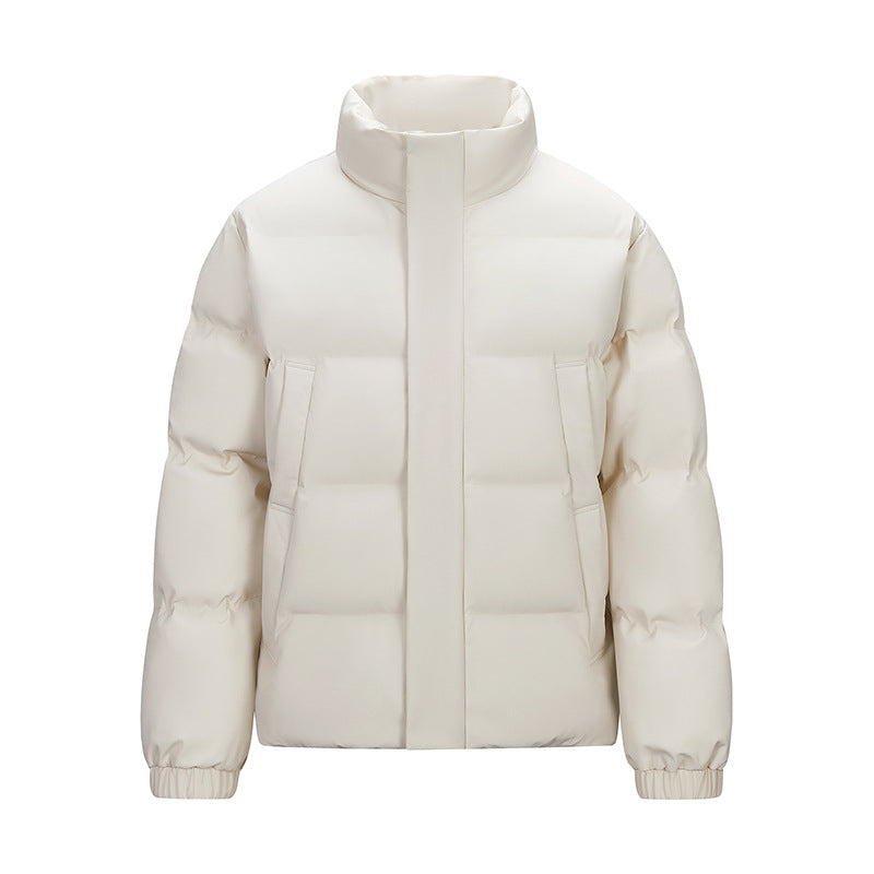 Herren Gepolsterte Steppjacke mit hohem Stehkragen und verdeckter Reißverschluss Echo Archiv