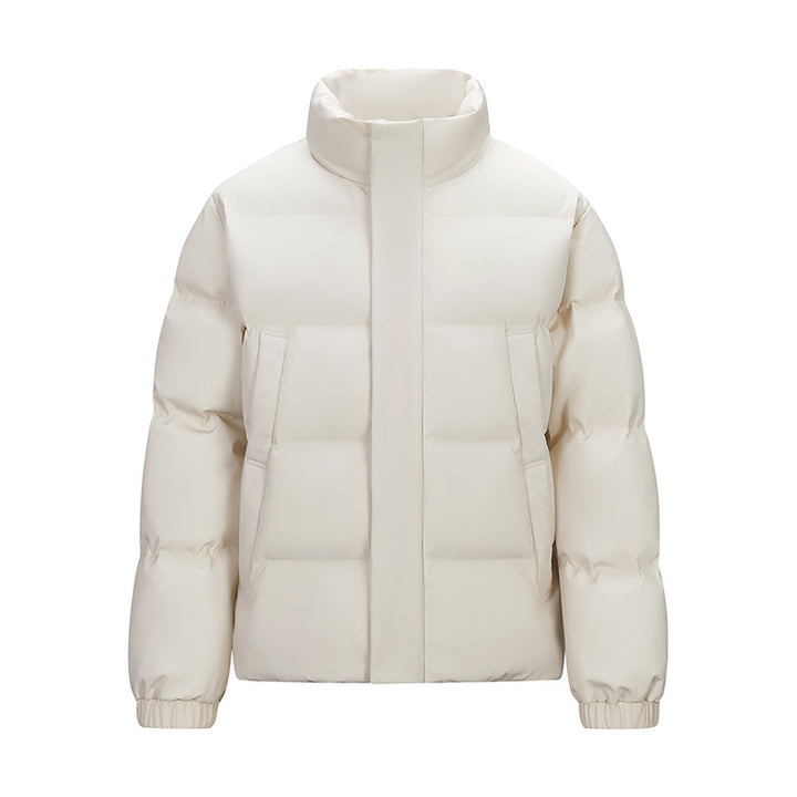 Herren Gepolsterte Steppjacke mit hohem Stehkragen und verdeckter Reißverschluss Echo Archiv