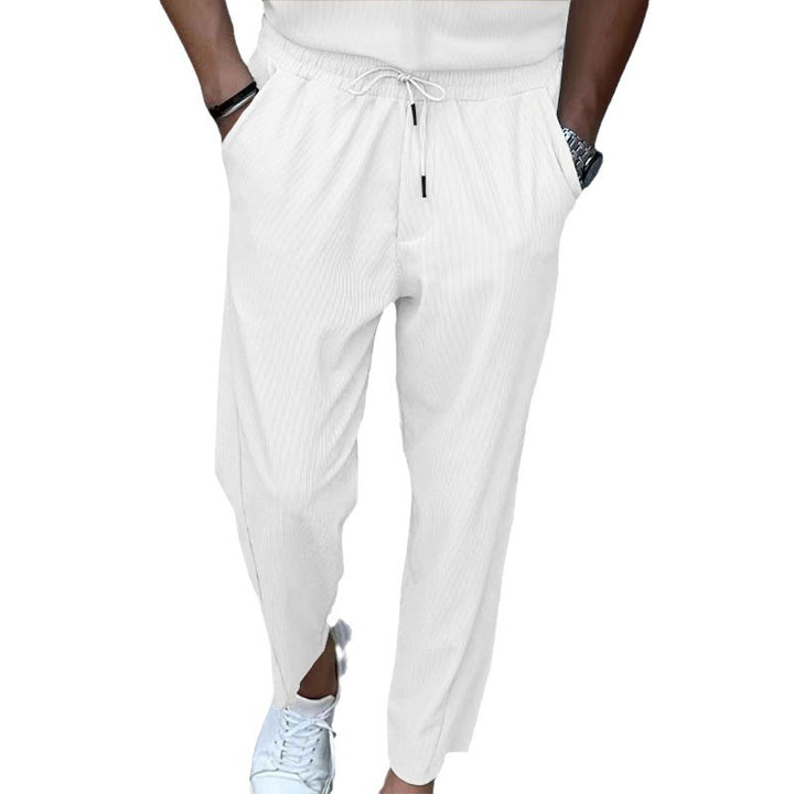Herren lockere Freizeit-Jogginghose mit elastischem Bund und praktischen Taschen Echoarchiv