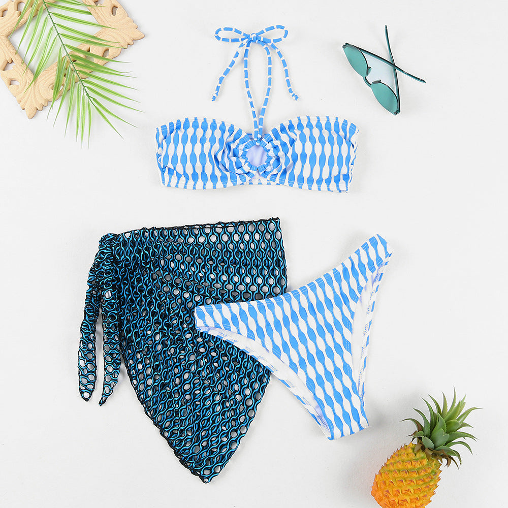 Damen Bikini-Set mit trendigem Knotted-Design und luftiger Wickeloptik Echo Archiv
