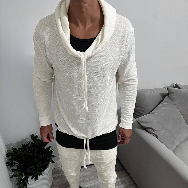 Herren lässiger Hoodie mit modernen Details und komfortabler Passform Echoarchiv