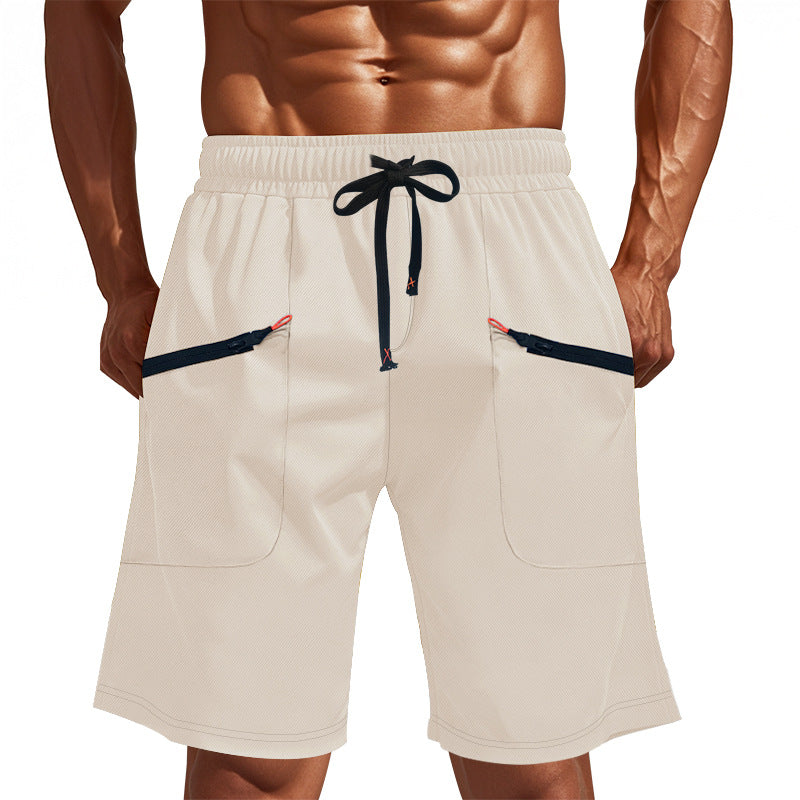 Herren Sportliche Shorts mit vielseitigen Taschen und elastischem Bund Echoarchiv