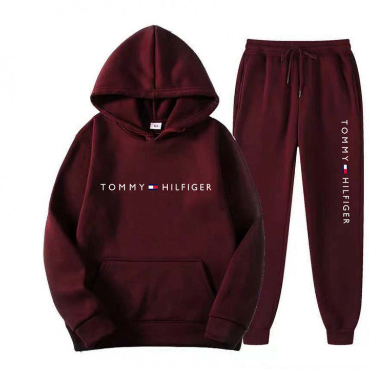 Damen SwEchoarchivtanzug mit gemütlichem KapuzenswEchoarchivter und lässiger Jogginghose Echoarchiv