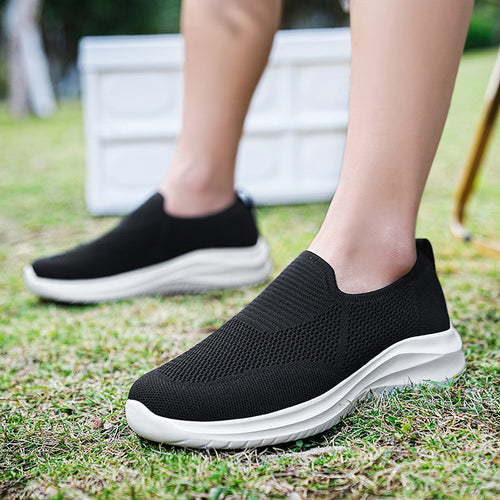 Unisex nan sockenähnlicher Strick-Slipper mit anatomischem Komfortfußbett und flexibler Leichtsohle Echo Archiv