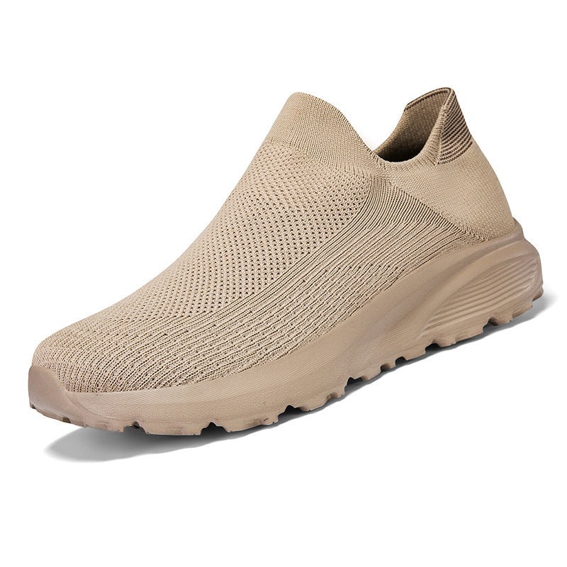 Unisex nan elastischer Strick-Schlupfschuh mit konturierter viskoelastischer Innensohle und rutschfester stoßdämpfender Laufsohle Echo Archiv