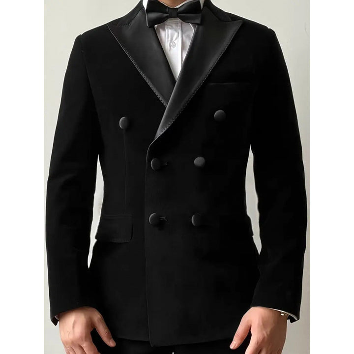 Herren eleganter Smoking-Jacke Echoarchiv