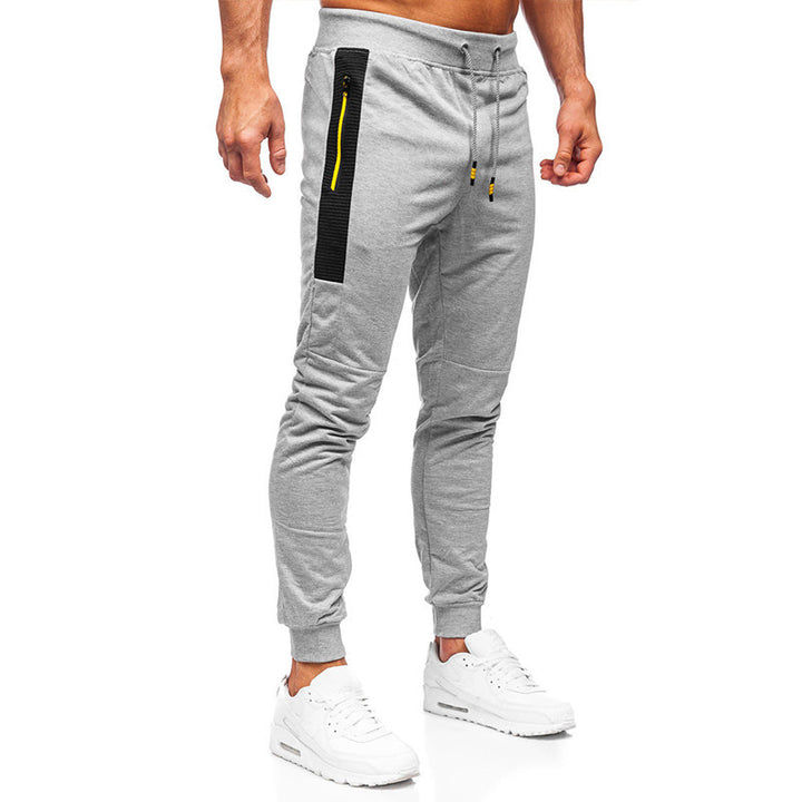 Herren Sportliche Jogginghose mit praktischen Reißverschlusstaschen Echoarchiv