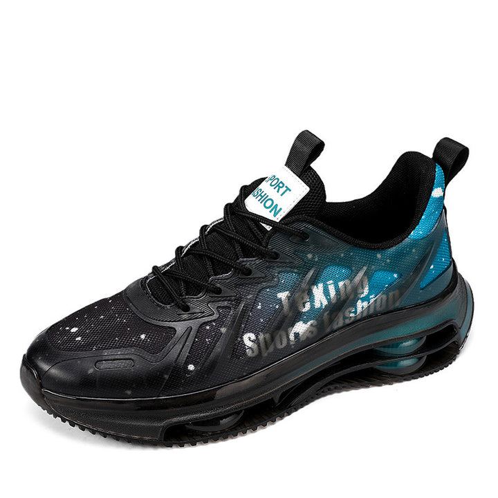 Unisex futuristische luftgepolsterte Sneaker mit transparentem TPU‑Obermaterial und sichtbarer Hohlkern‑Plateausohle – Norré