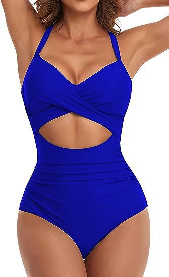 Damen Cut-Out Badeanzug Echo Archiv
