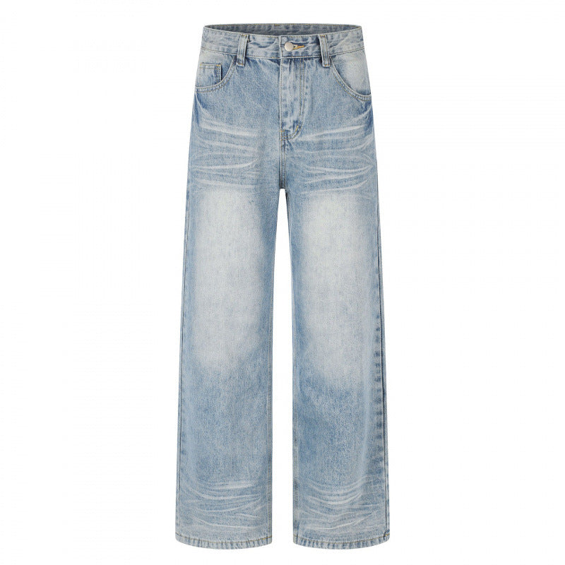Damen Kurz geschnittene High‑Waist Culotte-Jeans mit weitem Bein, Retro‑Wash und softer Denimqualität Echo Archiv