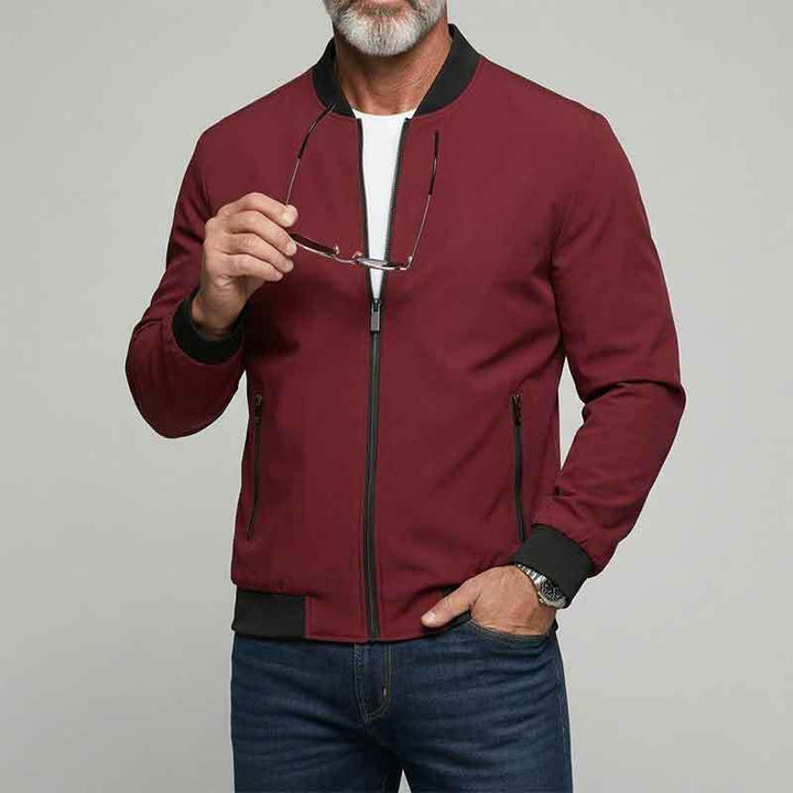 Herren Klassische Bomberjacke Echo Archiv