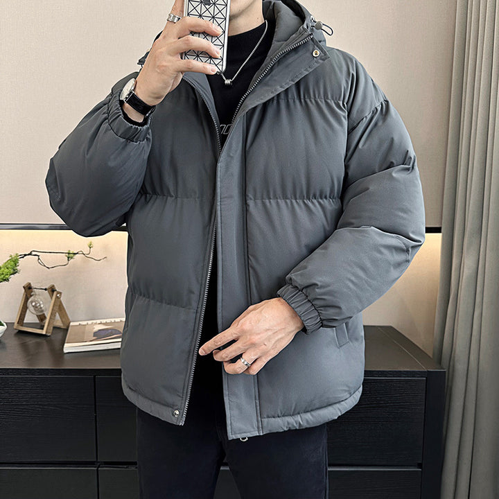 Herren Leichte Steppjacke mit hohem Kragen und praktischen Taschen Echo Archiv