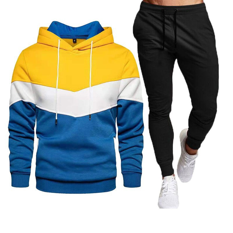 Herren Sportliches Sweatshirt und Jogginghose Set Echoarchiv
