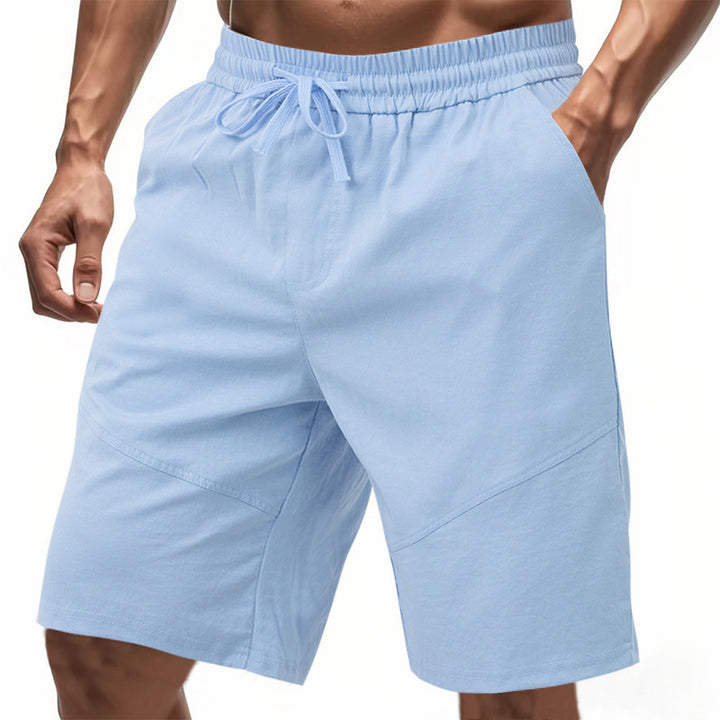 Herren lässige Strandshorts mit elastischem Bund und praktischen Taschen Echoarchiv