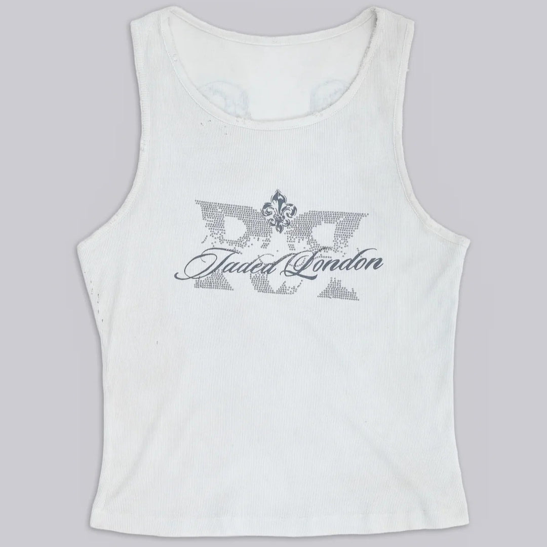 Damen lässiges Tanktop mit stylischem Grafikdruck Echo Archiv