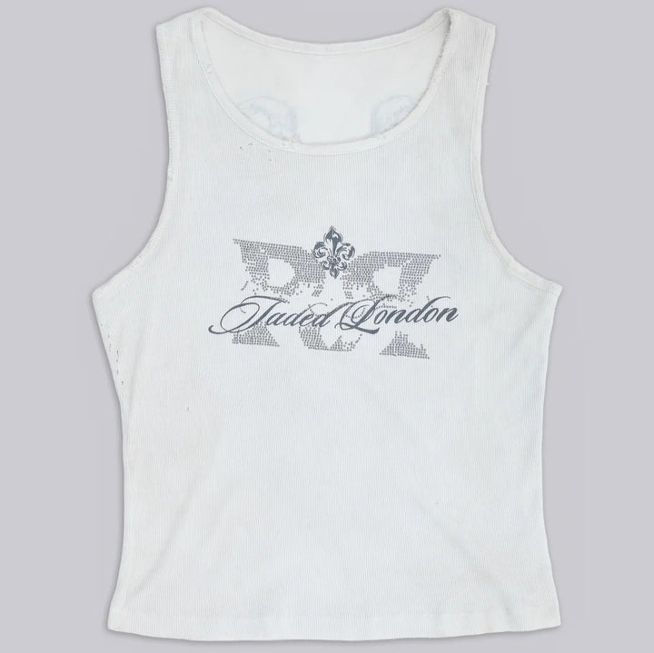 Damen lässiges Tanktop mit stylischem Grafikdruck Echo Archiv