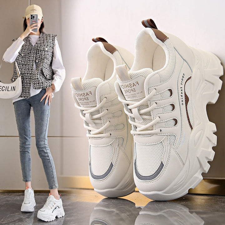 Damen Sportliche Sneakers mit atmungsaktivem Mesh-Obermaterial und dämpfender Sohle Echo Archiv
