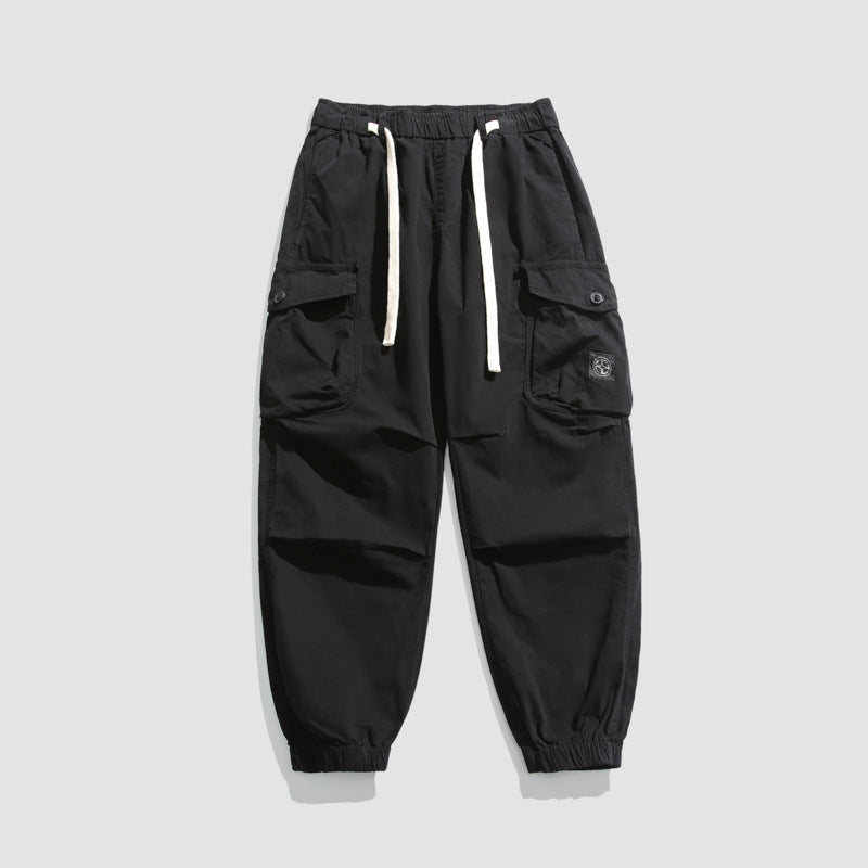 Herren Cargo-Hose mit elastischem Bund und zahlreichen Taschen Echoarchiv