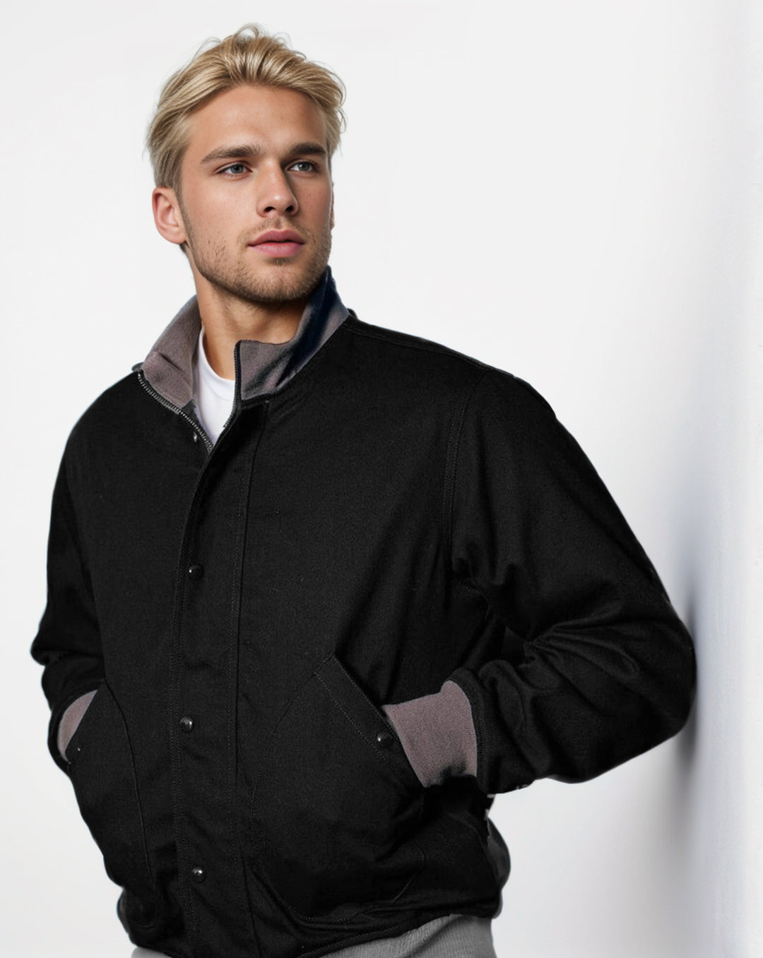 Herren modische Bomberjacke Echoarchiv